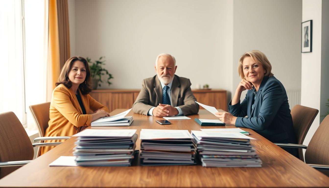 Property settlement documents and transfer review